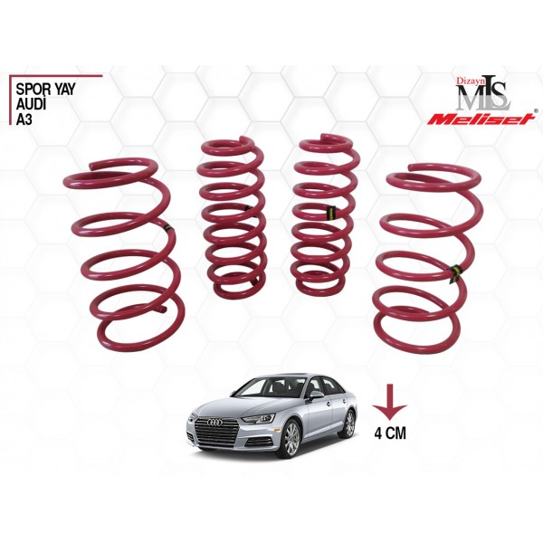 Audi A3 Spor Yay Helezon 40mm İndirme