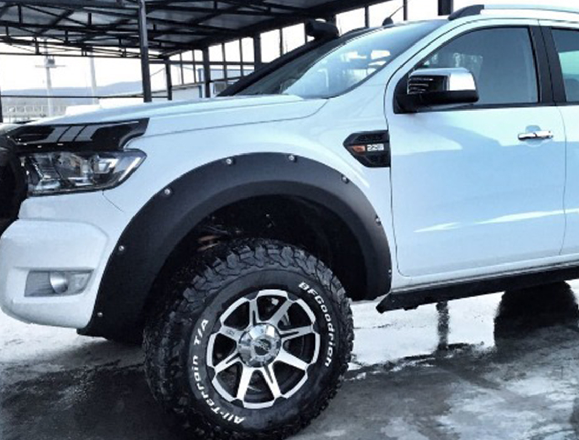 Ford Ranger Mat Siyah Vidalı Dodik 2015-