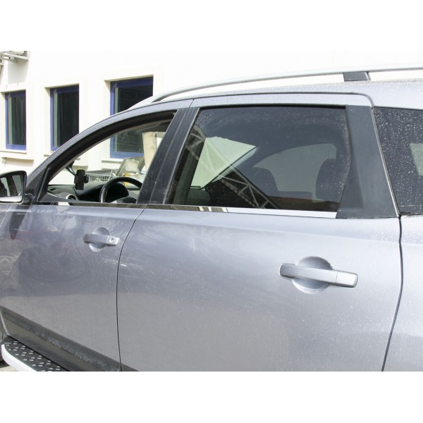 Nissan Qashqai Cam Çıtası 4 Parça Paslanmaz Çelik 2010-2014
