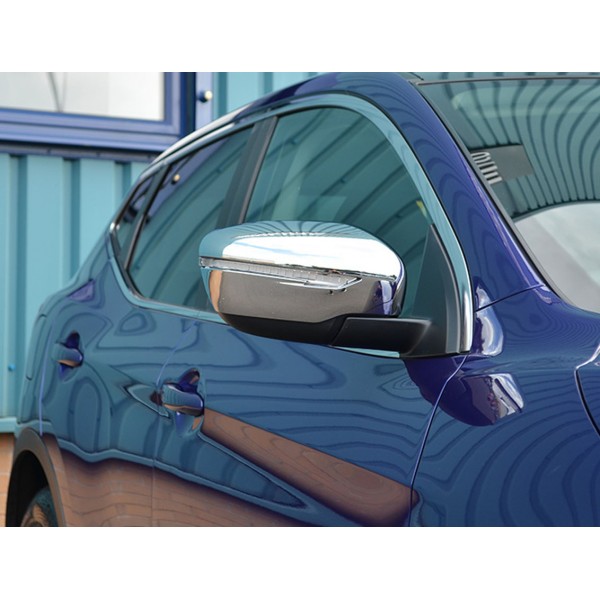 Nissan Qashqai Ayna Kapağı 2 Prç. Abs Krom 2014 ve Sonrası