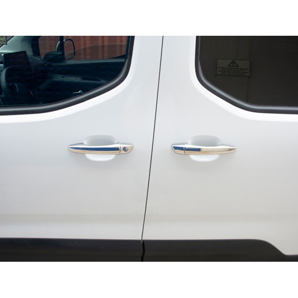 Peugeot Rifter Krom Kapı Kolu 4 Kapı 8 Prç. P.Çelik 2019 ve Sonrası