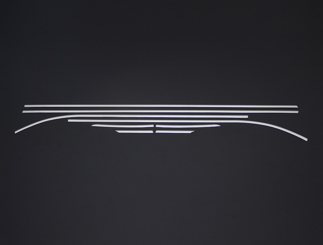 Seat Leon 3 Cam Çıtası 8 Parça Paslanmaz Çelik 2012 ve Sonrası