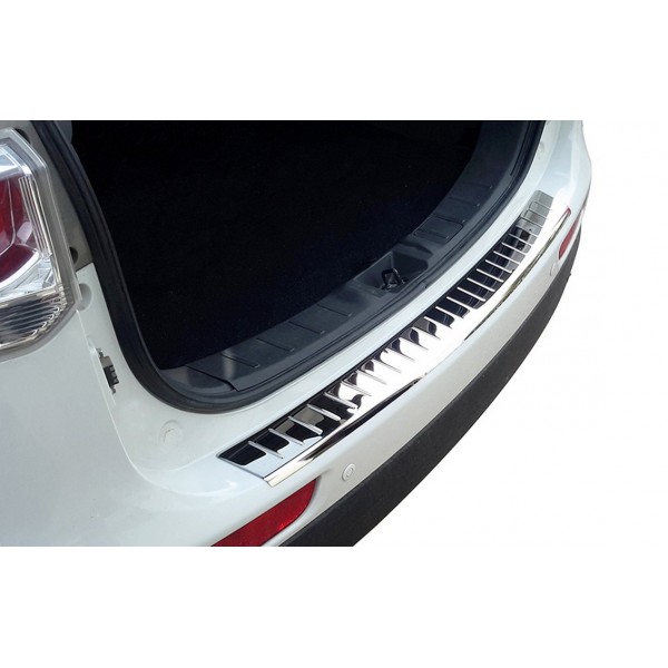 Mitsubishi Outlander 3 Arka Tampon Eşiği P.Çelik  (Taşlı) (2013 ve Sonrası )