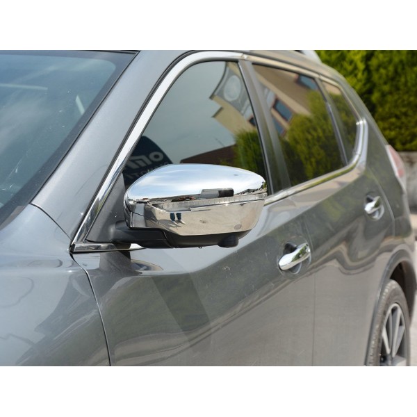 Nissan X-Trail Ayna Kapağı 2 Prç. Abs Krom 2014 ve Sonrası