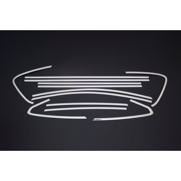 Opel Astra J HB Cam çerçevesi 12 Parça Paslanmaz Çelik (2010-2014)
