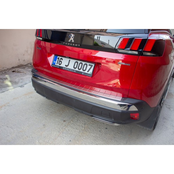 Peugeot 3008 Arka Tampon Eşiği P.Çelik (Taşlı) 2016 ve Sonrası