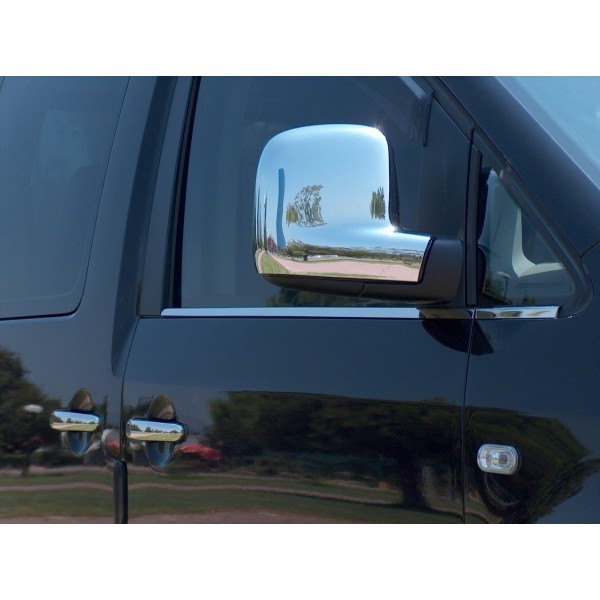 VW Caddy Maxi Ayna Kapağı 2 Prç.. Abs Krom 2015 ve Sonrası