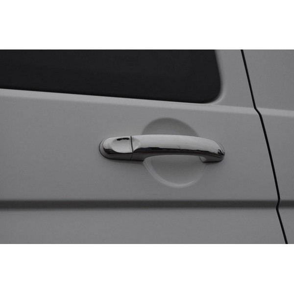 VW Caddy Krom Krom Kapı Kolu 3 Kapı 6 Prç. (Tek Delik) 2015 ve Sonrası