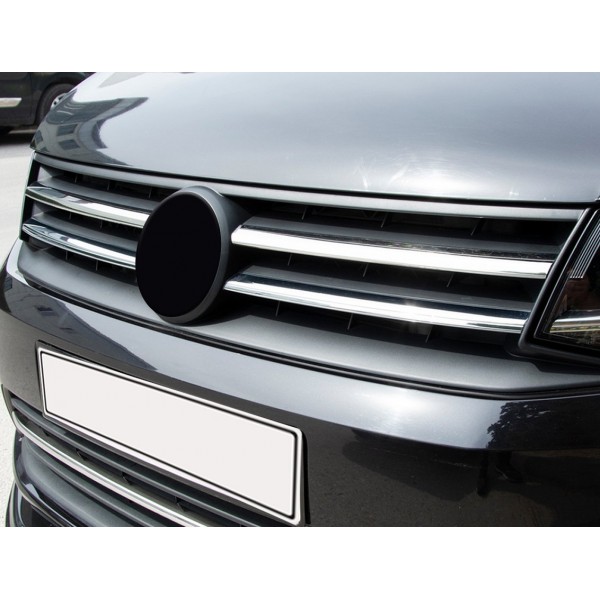 VW Caddy Ön Panjur 2 Prç. P.Çelik (Siyah) 2015 ve Sonrası
