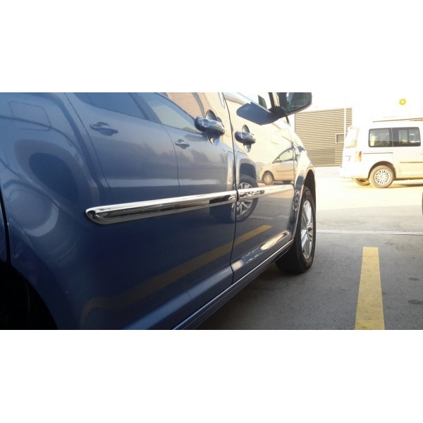 VW Caddy	 Yan Kapı Çıtası 4 Prç. P.Çelik 2015 ve Sonrası